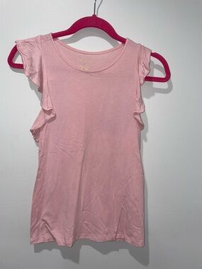 Lilly Pulitzer Women’s Pink Ruffle Sleeve Top